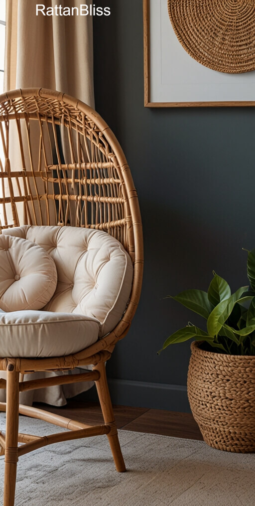 Elegant Rattan Chair